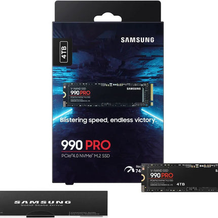 SAMSUNG 990 PRO SSD PCIe Gen4 NVMe M.2 Internal Solid State Hard Drive, Upto 7,450MB/s, Fast Speed for Gaming Heat Control, Direct Storage and Memory Expansion,  [Canada Version]