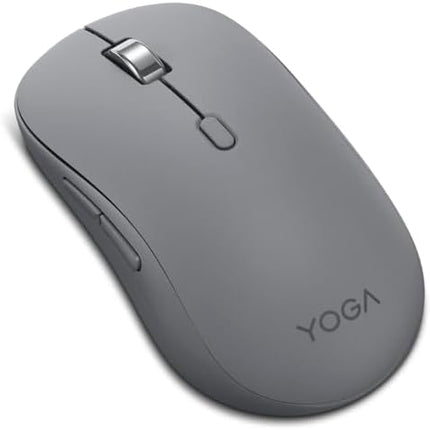 Lenovo Yoga Bluetooth Silent Mouse, 3 Level DPI Adjustment, 36 Month Battery Life, Bluetooth 5.3, 3 Device Paring, Whisper Quiet, Programmable Buttons, Smooth Finish, Tidal Teal