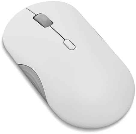 Lenovo 350 Wireless Bluetooth Mouse, Silent Click, 3 Level DPI (1000, 1600, 2400), 36 Month Battery Life, 2 Device Pairing