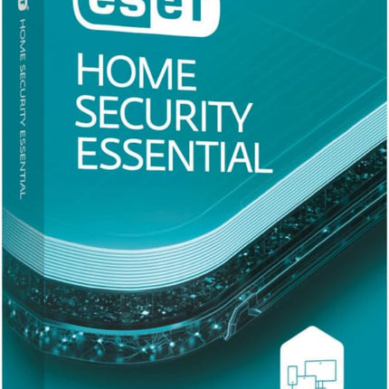 ESET Home Security Essential | Antivirus | 2025 Edition | 1 Device | 3 Years | Parental Control | Privacy | IOT Protection | Ransomware | Standard Retail Packaging [PC/Mac/Android]