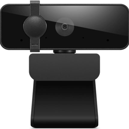 Lenovo Essential FHD Webcam Gen 2, Full HD, 1080p, Dual Microphones, 85 Degree FOV, 30 fps, USB-A Connection, Bulit-in Manual Privacy Shutter, Black