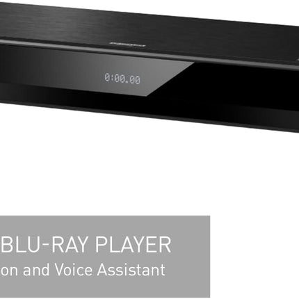 Lecteur Blu-ray Ultra HD Panasonic DPUB820K avec Dolby Vision, audio haute résolution, assistance vocale, noir