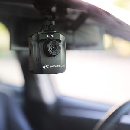 Transcend 32GB, Dashcam, DrivePro 250, Suction Mount, Sony Sensor, GPS, Black, TS-DP250A-32G