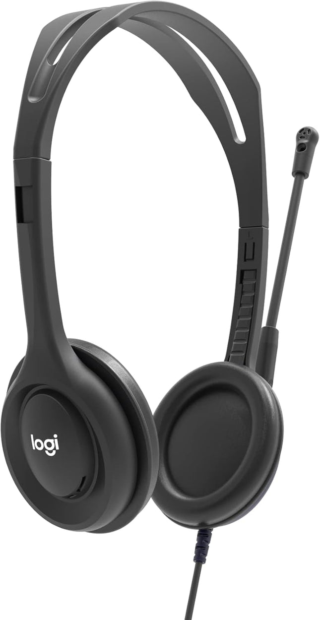 Logitech H111 Stereo Headset with 3.5 mm Audio Jack