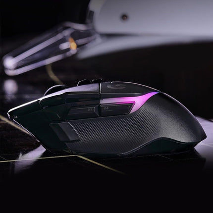 Logitech G502 X Plus Wireless Gaming Mouse: Optical Switches, LIGHTSYNC RGB, 13 Buttons, Infinite Scroll Toggle, <130 hr Battery Life, USB-C, PowerPlay Wireless Charging Capable, for PC/MacOS