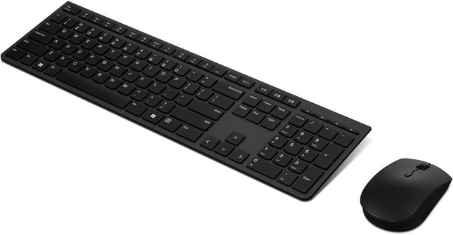 Lenovo Professional Wireless Rechargeable Combo Keyboard and Mouse-US English