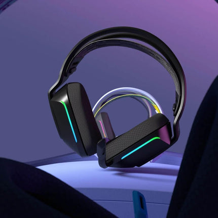 Logitech G733 Lightspeed Wireless Gaming Headset with Suspension Headband, LIGHTSYNC RGB, Blue VO!CE mic Technology and PRO-G Audio Drivers