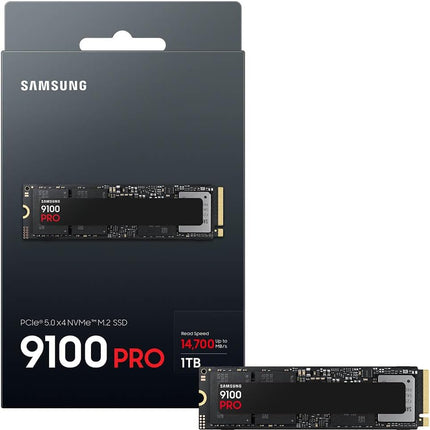 Samsung 9100 PRO Series - PCIe 5.0 x4, NVMe 2.0, M.2 Internal SSD, Up to 14,700MB/s, Fast Speed, Thermal Contorl, [Canada Version]