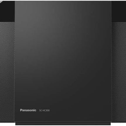 Panasonic SCHC300K Wall-Mountable Compact Stereo System with AUX-in Auto Play, Black