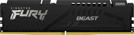 Kingston Fury Beast 16GB (2x8GB) 5600MT/s DDR5 CL36 Desktop Memory Kit of 2 | AMD Expo | Plug N Play | KF556C36BBEK2-16