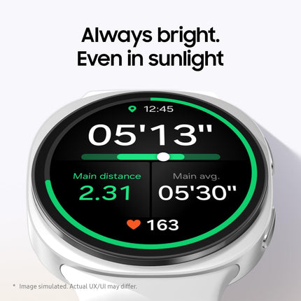 Samsung Galaxy Watch8 Smartwatch, Graphite, LTE (CAD Version & Warranty) - AI Assistant (Gemini), Sleep Coaching, Fitness Tracking