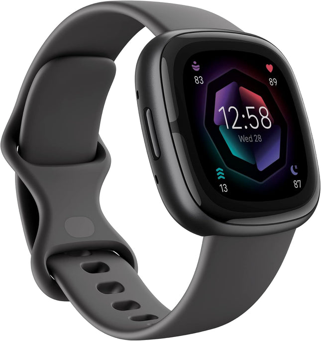 Google Fitbit Sense 2 Advanced Health and Fitness Smartwatch with Tools To Manage Stress and Sleep, Ecg App, Spo2, 24/7 Heart Rate and Gps, One Size (S and L Bands Included)