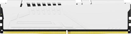 Mémoire Gaming de Bureau Kingston Fury Beast White 64Go 6000MT/s DDR5 CL30 DIMM (Kit de 2) - KF560C30BWEK2-64