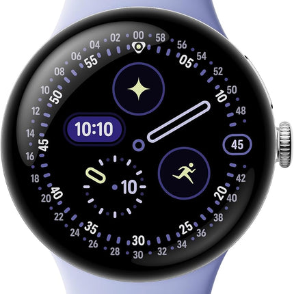 Google Pixel Watch 4 (41mm) - Android Smartwatch with Heart Rate and Sleep Tracking - 30-Hour Battery - Fitness Tracking - Google AI - Wi-Fi