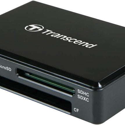 TRANSCEND TS-RDC8K All-in-1 Multi Memory Card Reader, USB 3.1 Gen 1 with a reeversible Type-C