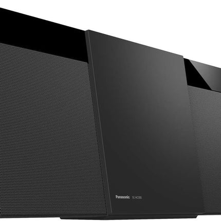 Panasonic SCHC300K Wall-Mountable Compact Stereo System with AUX-in Auto Play, Black
