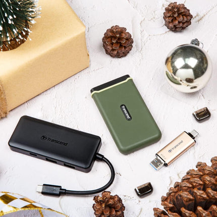 Transcend USB 3.2 Gen 2x2 USB Type-C ESD380C Portable SSD Solid State Drive
