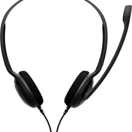 EPOS PC 8 USB - Stereo USB Headset for PC and MAC with In-line Volume and Mute Control,Black