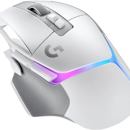 Logitech G502 X Plus Wireless Gaming Mouse: Optical Switches, LIGHTSYNC RGB, 13 Buttons, Infinite Scroll Toggle, <130 hr Battery Life, USB-C, PowerPlay Wireless Charging Capable, for PC/MacOS