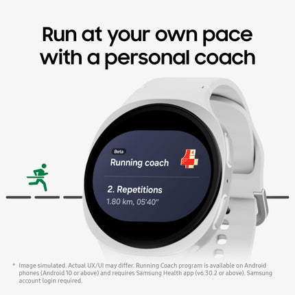 Samsung Galaxy Watch8 Smartwatch, Graphite, LTE (CAD Version & Warranty) - AI Assistant (Gemini), Sleep Coaching, Fitness Tracking