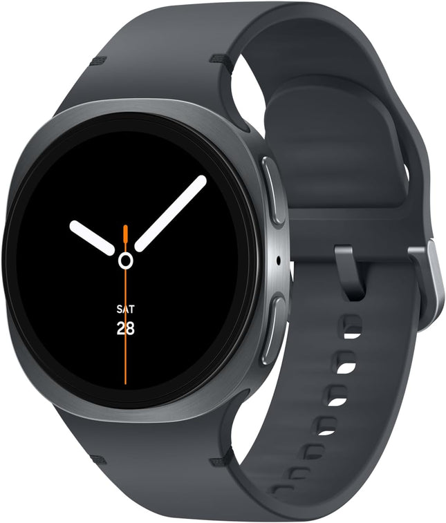 Samsung Galaxy Watch8 Smartwatch,Graphite, Bluetooth (CAD Version & Warranty) - AI Assistant (Gemini), Sleep Coaching, Fitness Tracking