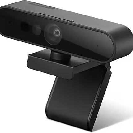 Lenovo Performance FHD Webcam, 1080p FHD, USB-C,Log-on with Windows Hello, Dual Microphones, 95 Degree Lens and 4X Digital Zoom, Sliding Privacy Shutter, Black
