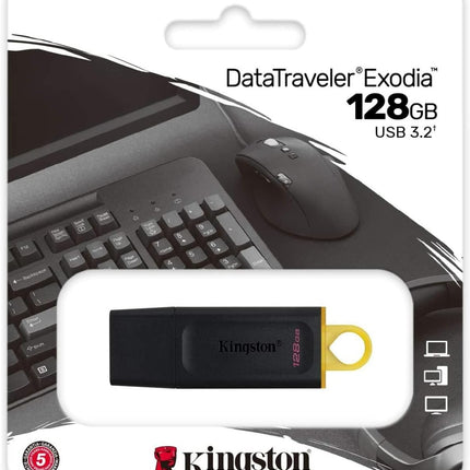 Kingston DataTraveler Exodia USB Flash Drive | USB 3.2 Gen 1 Speed