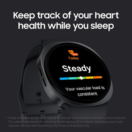 Samsung Galaxy Watch8 Smartwatch, Graphite, LTE (CAD Version & Warranty) - AI Assistant (Gemini), Sleep Coaching, Fitness Tracking
