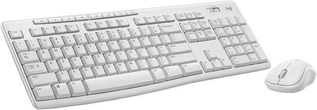 Logitech MK270 Wireless Keyboard and Mouse Combo for Windows, 2.4 GHz Wireless, Compact Mouse, 8 Multimedia and Shortcut Keys, 2-Year Battery Life, for PC, Laptop