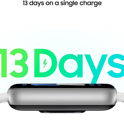 Samsung Galaxy Fit3, 1.6" AMOLED Display, 13 Days Battery Charge, Sleep Monitoring, Fall Detection - Dark Gray (CAD Version & Warranty)