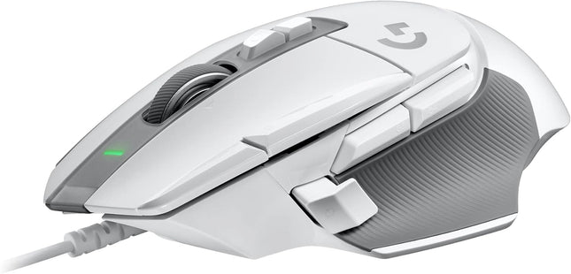 Logitech G502 X Wired Gaming Mouse - LIGHTFORCE Hybrid Optical-Mechanical Primary switches, Hero 25K Gaming Sensor, Compatible with PC - macOS/Windows