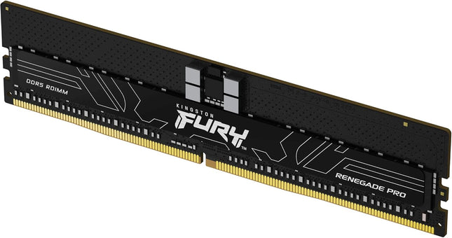 Kingston Fury Renegade Pro Expo 128GB 6000MT/s DDR5 ECC Reg CL32 DIMM (Kit of 4) Memory Overclockable ECC Registered DIMM- KF560R32RBEK4-128