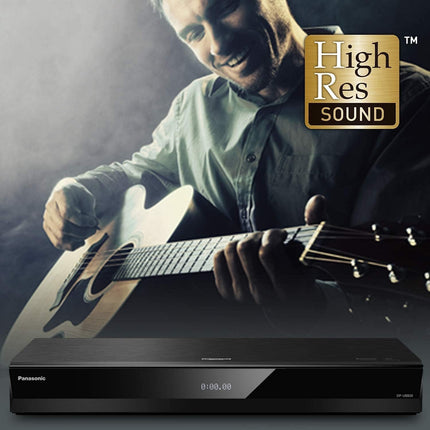 Lecteur Blu-ray Ultra HD Panasonic DPUB820K avec Dolby Vision, audio haute résolution, assistance vocale, noir