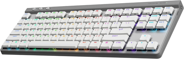 Logitech G515 Lightspeed TKL Low Profile Wireless Gaming Keyboard, LIGHTSYNC RGB, Thin Tenkeyless Design, Double-Shot PBT Keycaps