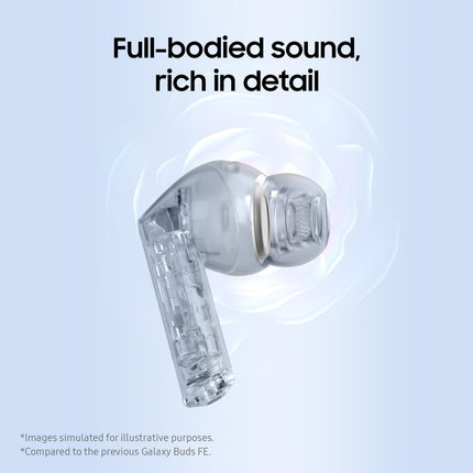 Samsung Galaxy Buds3 FE, Black (2025, CAD Version & Warranty) - Bluetooth Earbuds with AI Real-Time Live Translate, Auto Pairing & Switching, Sweat and Water Resistance, Find My Earbuds Mode