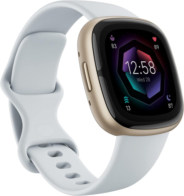 Google Fitbit Sense 2 Advanced Health and Fitness Smartwatch with Tools To Manage Stress and Sleep, Ecg App, Spo2, 24/7 Heart Rate and Gps, One Size (S and L Bands Included)