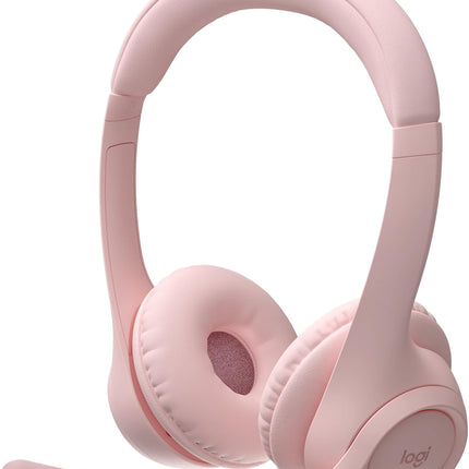 Logitech Zone 300 Wireless Bluetooth Headset with Noise-Canceling Microphone, Compatible with Windows, Mac, Chrome, Linux, iOS, iPadOS, Android