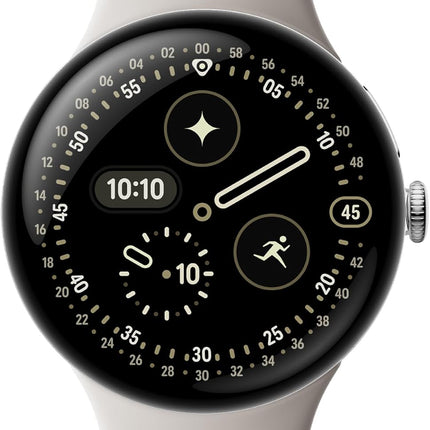 Google Pixel Watch 4 (41mm) - Android Smartwatch with Heart Rate and Sleep Tracking - 30-Hour Battery - Fitness Tracking - Google AI - Wi-Fi