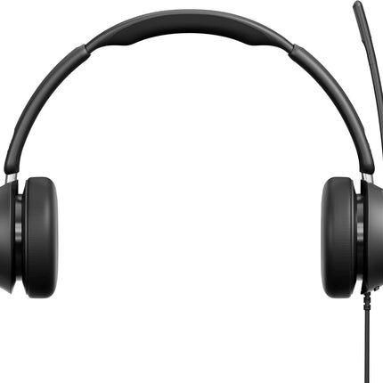 EPOS Impact 860 Dual-Sided Wired Headset with USB-C/USB-A, Noise-Canceling Mic, Super Wideband Audio, Comfortable Fit, Ideal for Business Calls, Office Use, and Multi-Device Compatibility.