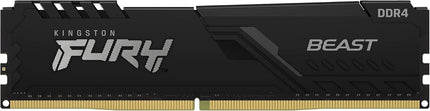 Kingston Fury Beast Black 16GB Kit (2x8GB) 3200Mhz DDR4 CL16 UDIMM Memory Gamer for PC Black (KF432C16BBK2/16) | AMD EXPO | Kit of 2 | KF432C16BBK2/16