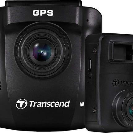 Transcend DrivePro 620 Dual Camera Dashcam with 2X 32GB microSD, Black