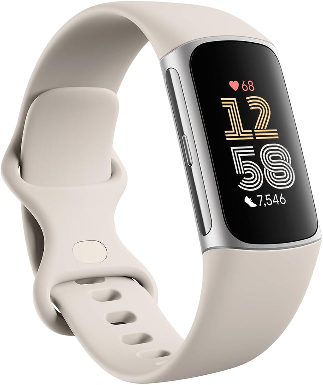 Google Fitbit Charge 6 Advanced Health and Fitness Tracker with Built-in GPS, Stress Management Tools, Sleep Tracking, 24/7 Heart Rate and more