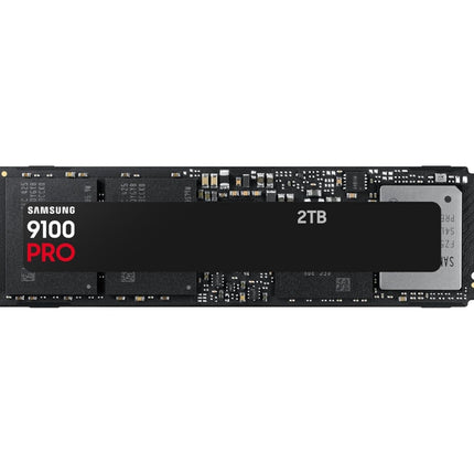 Samsung 9100 PRO NVMe M.2 SSD, 2TB, PCIe 5.0, 14,700 MB/s Read, 13,400 MB/s Write, Internal SSD for Gaming, Video Editing and AI, Black, MZ-VAP2T0BW