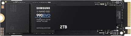 SAMSUNG 990 EVO SSD , PCIe 5.0 x2 M.2 2280, Speeds Up-to 5,000MB/s, Upgrade Storage for PC/Laptops, HMB Technology and Intelligent Turbowrite