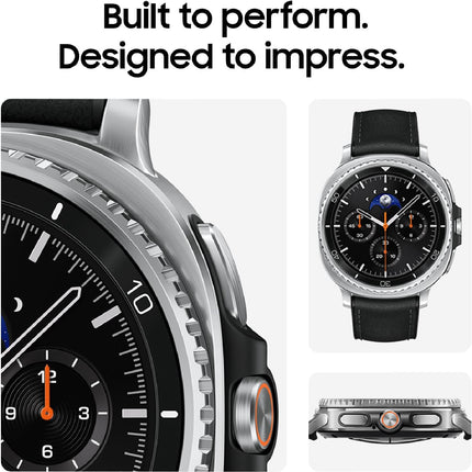 Samsung Galaxy Watch8 Classic Smartwatch, 46mm, Black, Bluetooth (CAD Version & Warranty) - AI Assistant (Gemini), Sleep Coaching, Fitness Tracking