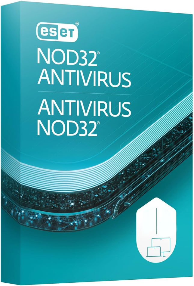ESET NOD32 Antivirus | 2025 Edition | 1 Device | 3 Years | Antivirus Software | Gamer Mode | Light System Footprint | Official Standard Retail Packaging [PC/Mac]