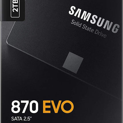 SAMSUNG 870 EVO SATA SSD 2.5” Internal Solid State Drive, Upgrade PC or Laptop Memory and Storage for IT Pros, Creators, R/W Speed up to 560/530 MB/s, [Canada Version]