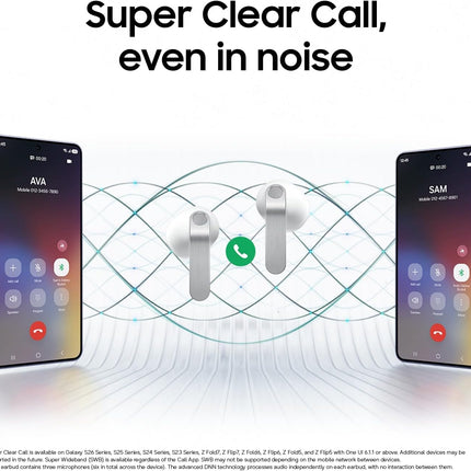 Samsung Galaxy Buds4, (CAD Version & Warranty) - New Fit, Hi-Res Audio, Adaptive ANC, AI Assistant