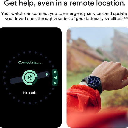 Google Pixel Watch 4 (41mm) - Android Smartwatch with Heart Rate and Sleep Tracking - 30-Hour Battery - Fitness Tracking - Google AI - Polished Silver Aluminum Case - LTE