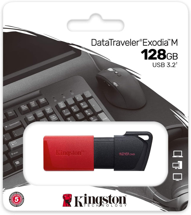 Kingston DataTraveler Exodia M USB Flash Drive | USB 3.2 Gen 1 Speed